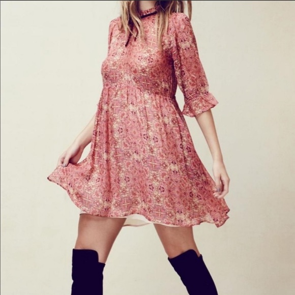 For Love & Lemons Geneva Mini Dress - Picture 2 of 8